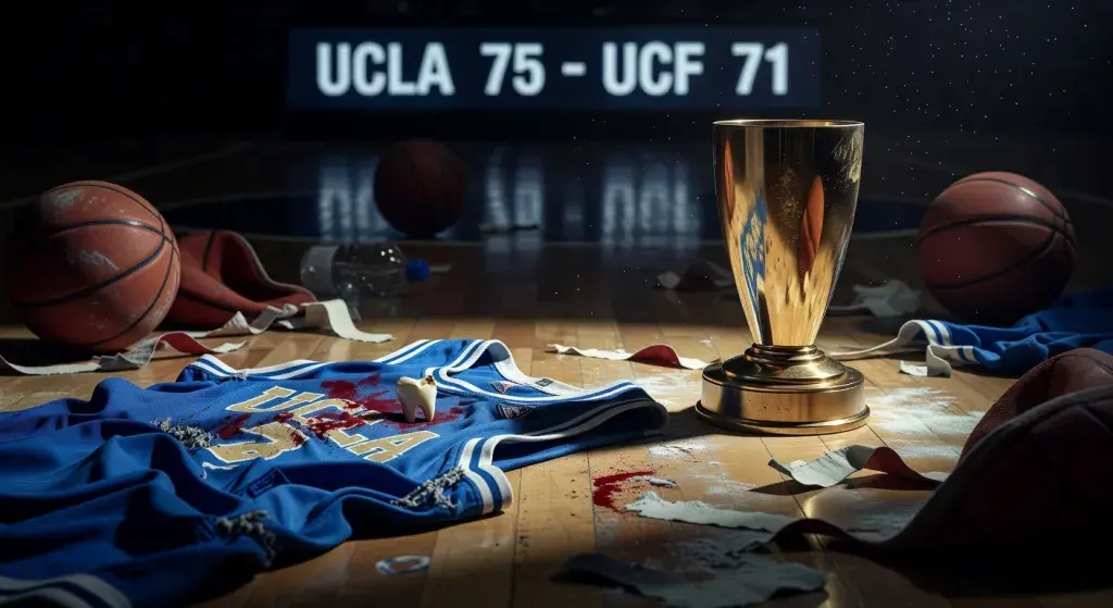 UCLA guard Skyy Clark chips tooth but returns in Bruins' 75-71 NCAA Tournament first-round win over UCF