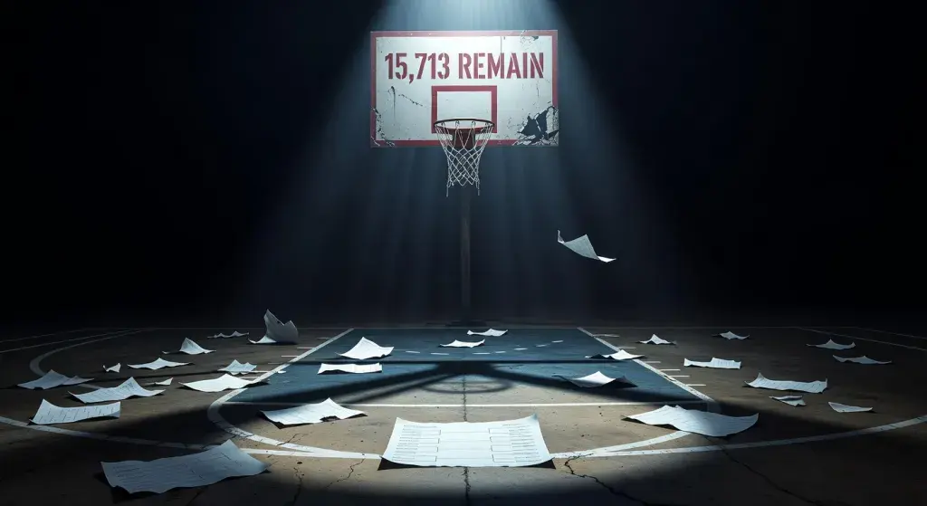 15,713 perfect brackets remain after Thursday's 16 first-round games in NCAA men's tournament