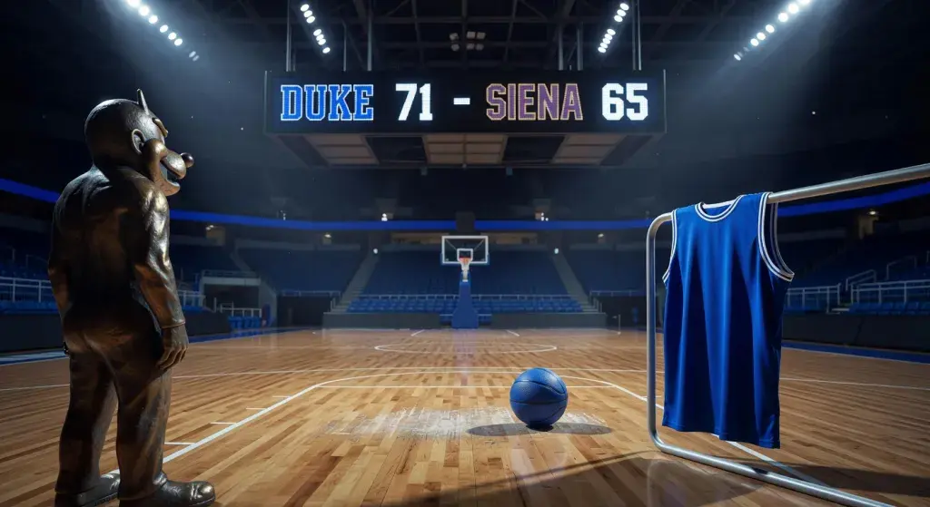 Duke Blue Devils rally to defeat Siena Saints 71-65 in first-round NCAA Tournament game