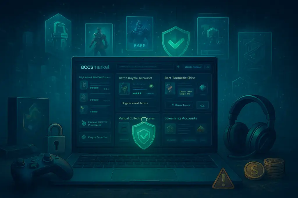 How to Safely Buy, Sell, and Trade Gaming Accounts and Digital Assets on Online Marketplaces