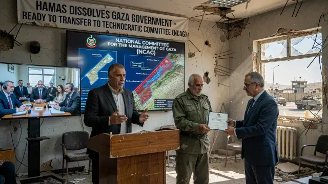 Hamas Dissolves Gaza Government and Offers Transfer to Technocratic Committee